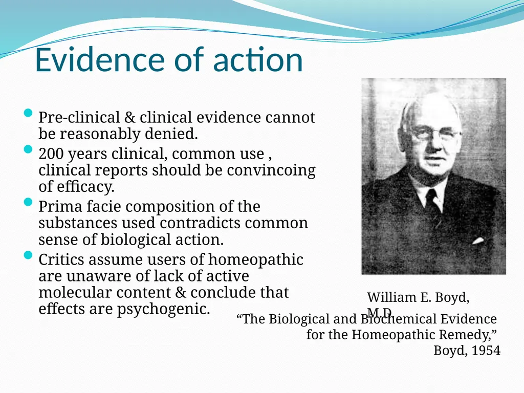 BEYOND THE MOLECULE: Theory Evidence Biological - slide 15 of 45