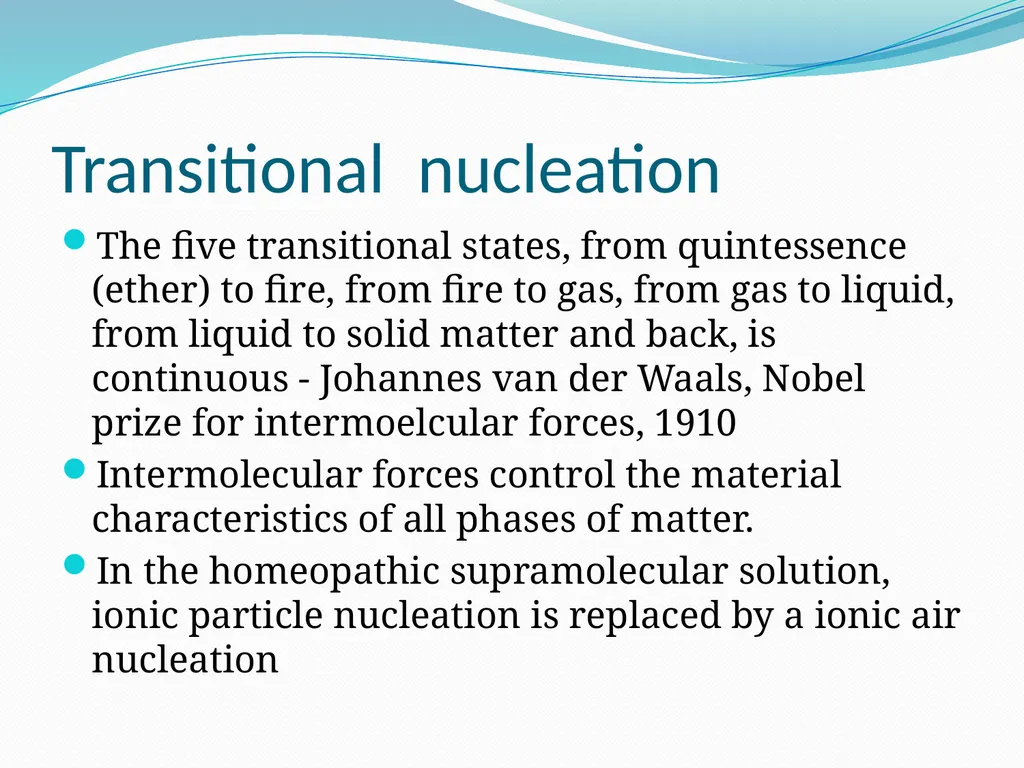 BEYOND THE MOLECULE: Theory Evidence Biological - slide 35 of 45
