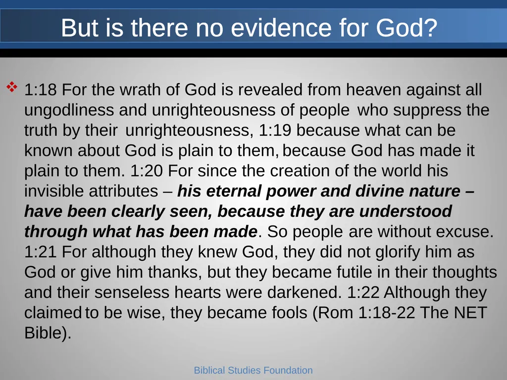 Understanding Worldviews Core Faith- Lesson 2 A - slide 13 of 43