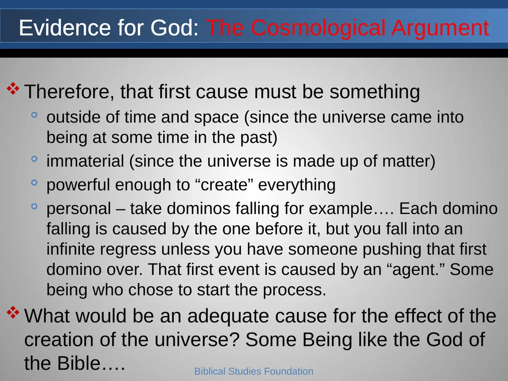 Understanding Worldviews Core Faith- Lesson 2 A - slide 22 of 43