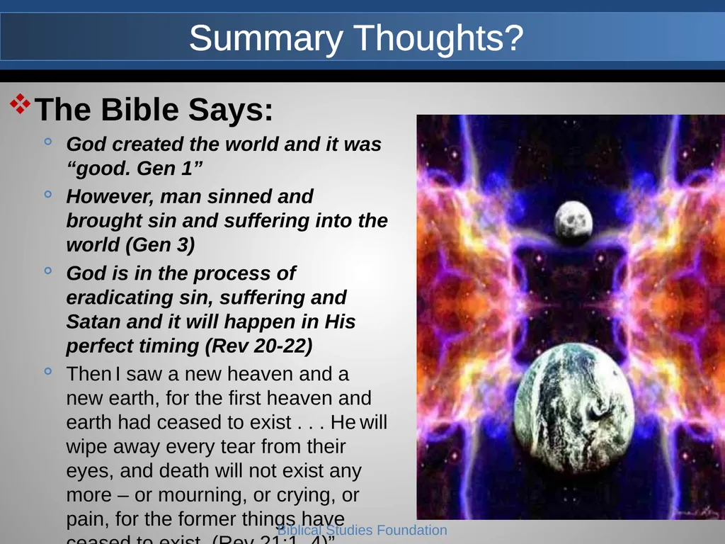 Understanding Worldviews Core Faith- Lesson 2 A - slide 40 of 43