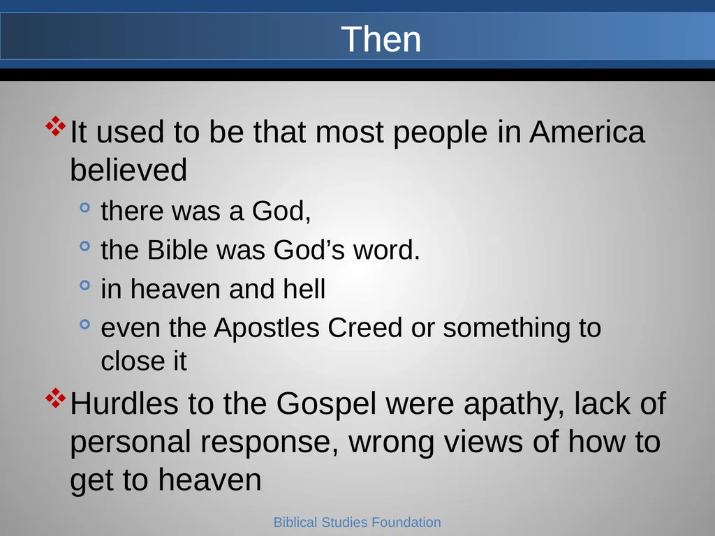 Understanding Worldviews Core Faith- Lesson 2 A - slide 3 of 43