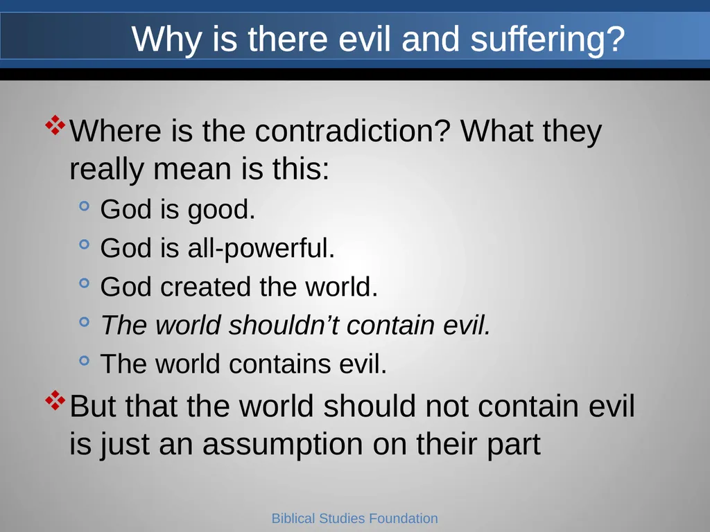 Understanding Worldviews Core Faith- Lesson 2 A - slide 31 of 43