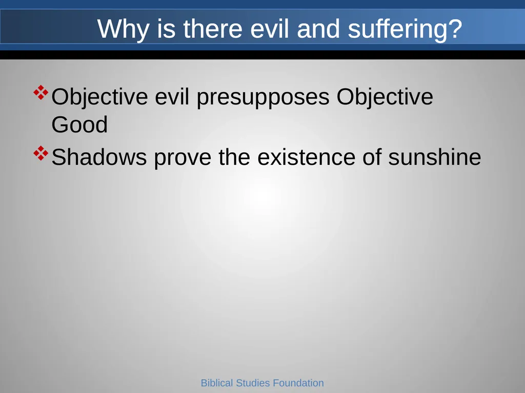 Understanding Worldviews Core Faith- Lesson 2 A - slide 32 of 43