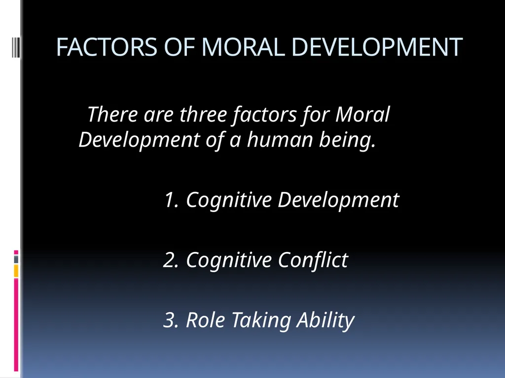 KOHLBERG’S THEORY OF MORAL DEVELOPMENT EDUCATION - slide 4 of 15