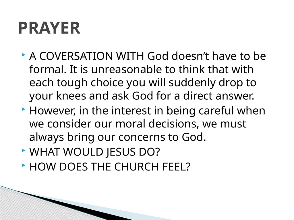 MORAL DECISION MAKING HOW TO ENSURE I AM DOING - slide 16 of 16
