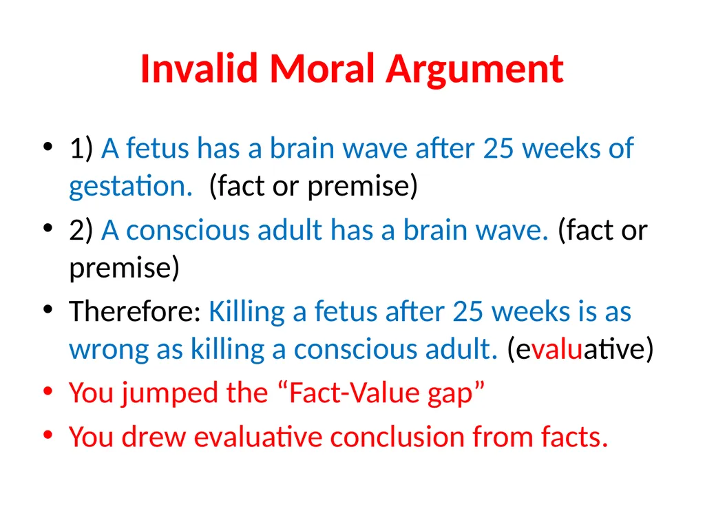 Morality, Ethics, Arguments Ethics and Morals are - slide 4 of 9