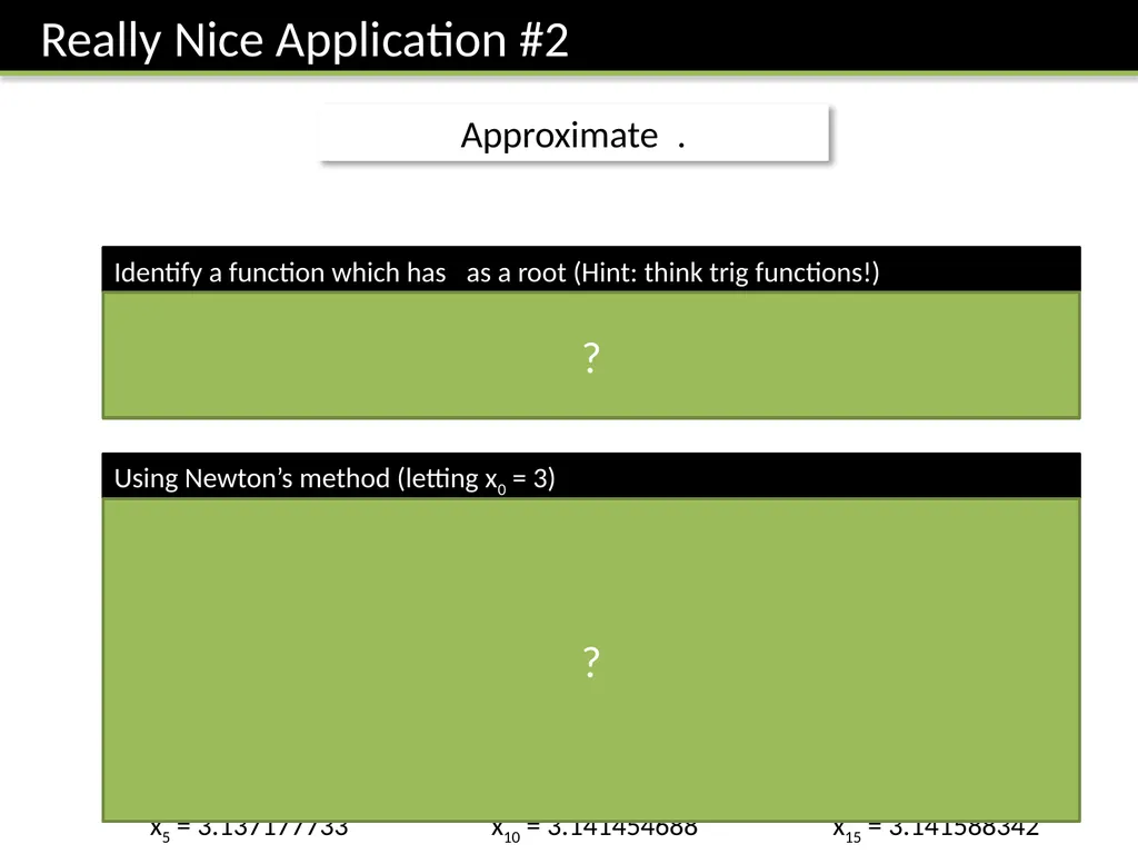 FP1: Chapter 2 Numerical Solutions of Equations Dr - slide 24 of 25