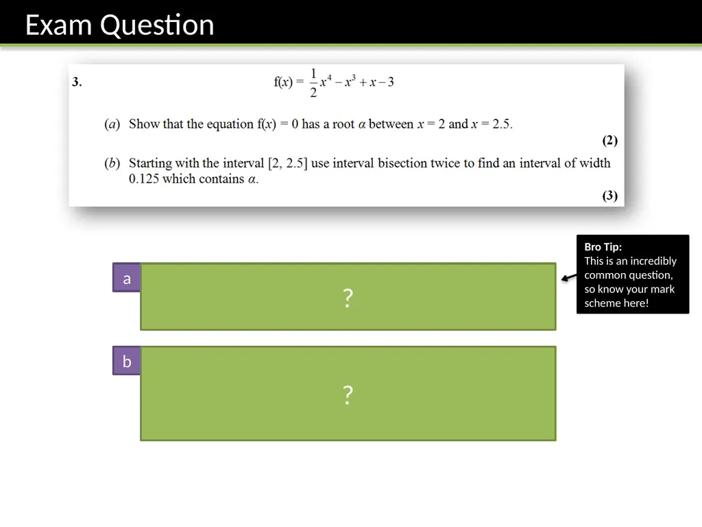 FP1: Chapter 2 Numerical Solutions of Equations Dr - slide 8 of 25