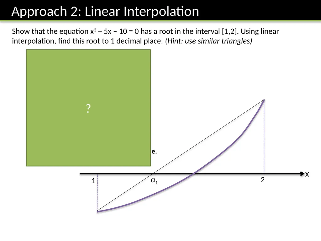 FP1: Chapter 2 Numerical Solutions of Equations Dr - slide 12 of 25