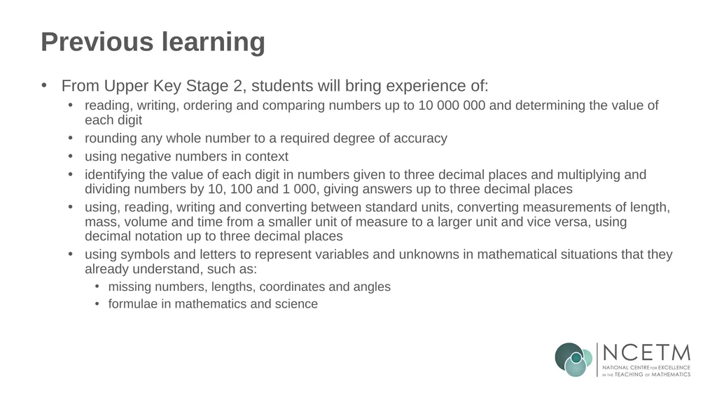 Estimating numerical calculations (from 1.1 Place - slide 33 of 35