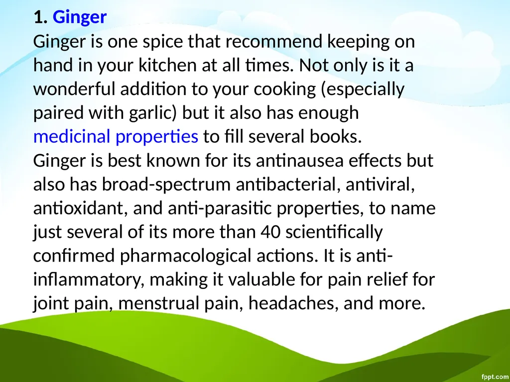 Click to edit Medicinal plants - slide 13 of 43