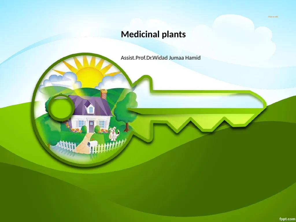 Click to edit Medicinal plants - slide 1 of 43