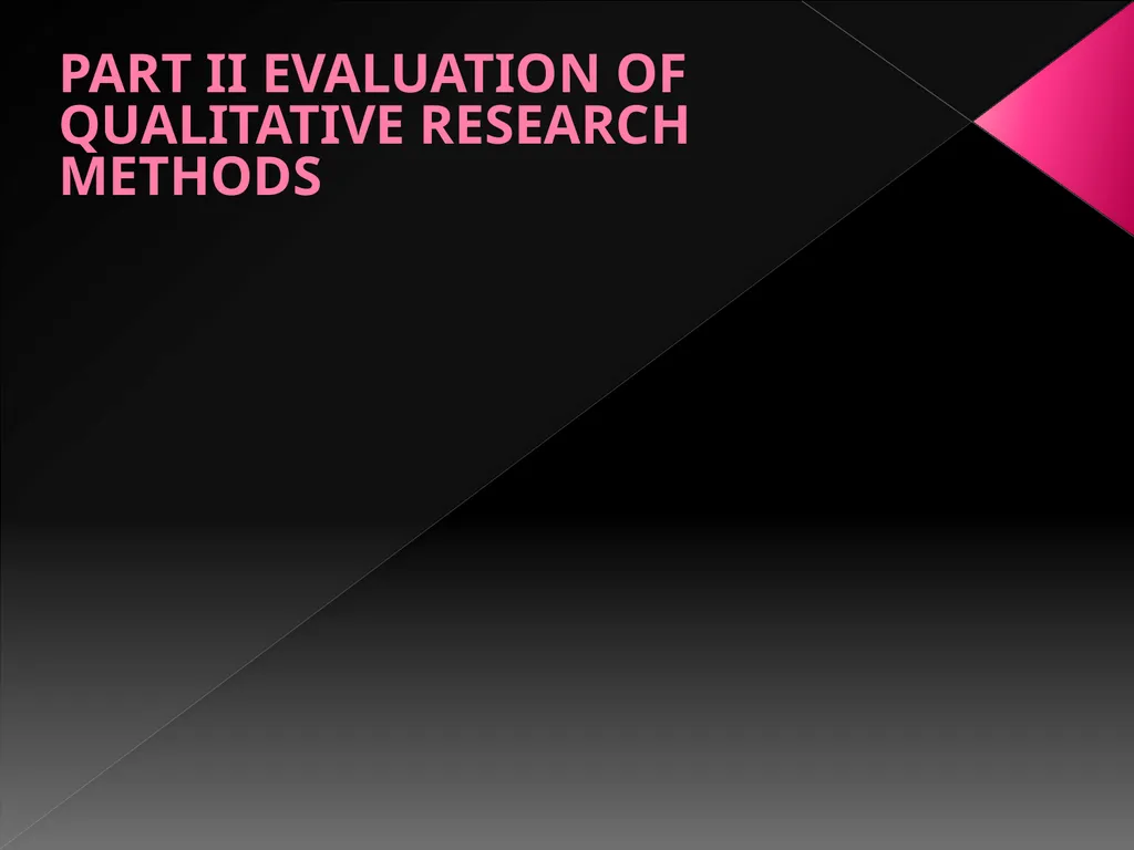 Qualitative vs. Quantitative research methods PART - slide 13 of 30