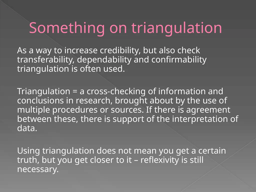 Qualitative vs. Quantitative research methods PART - slide 19 of 30