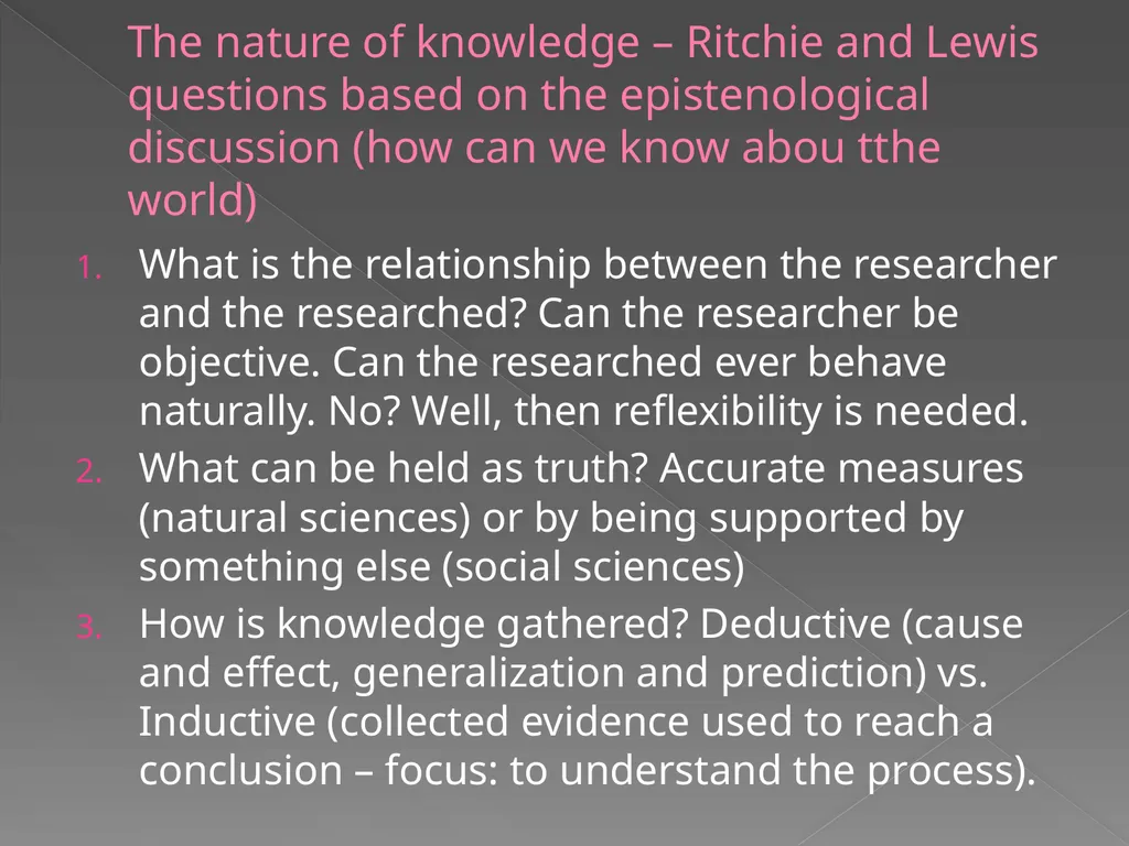 Qualitative vs. Quantitative research methods PART - slide 10 of 30