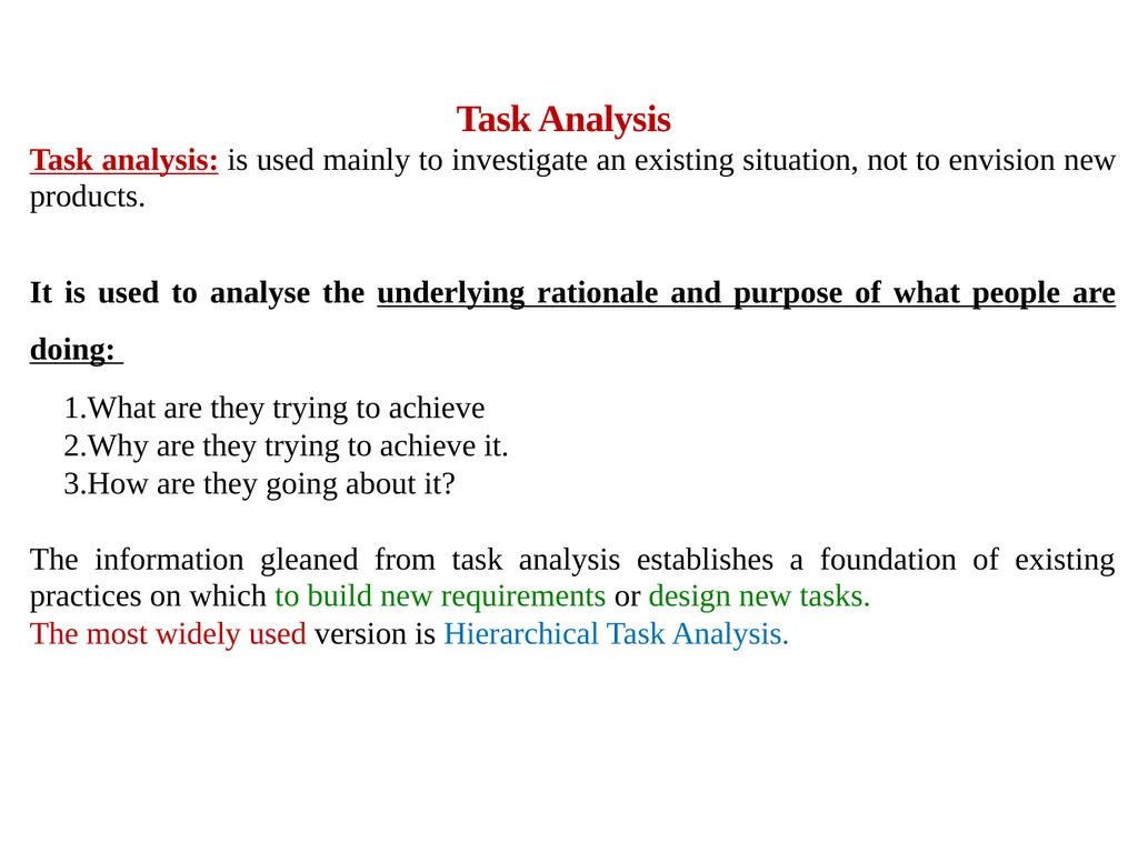 Human Computer Interaction Requirements (Part 2) - slide 11 of 12
