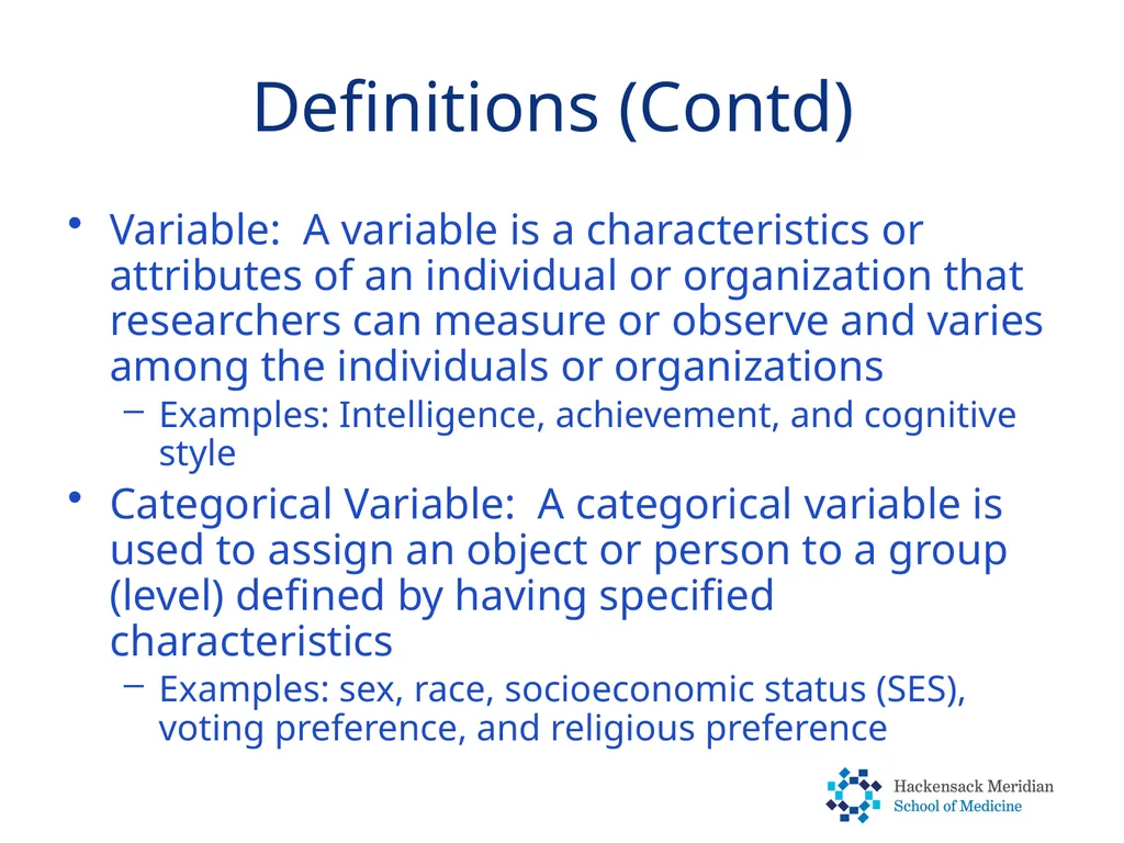 A Primer for Quantitative Study Design Chosang - slide 16 of 29