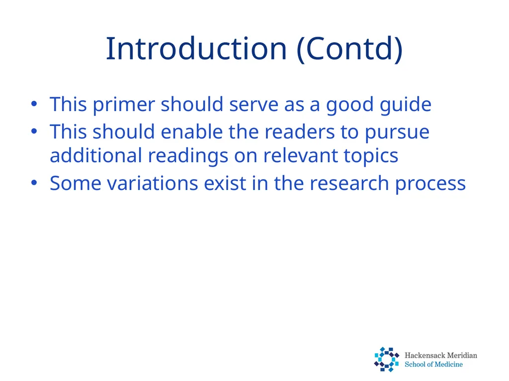 A Primer for Quantitative Study Design Chosang - slide 4 of 29