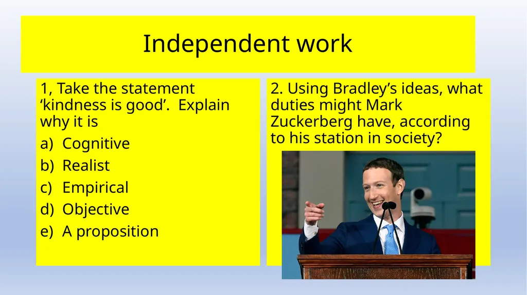 Meta-ethics Introduction - Naturalism Meta-ethics - slide 24 of 25