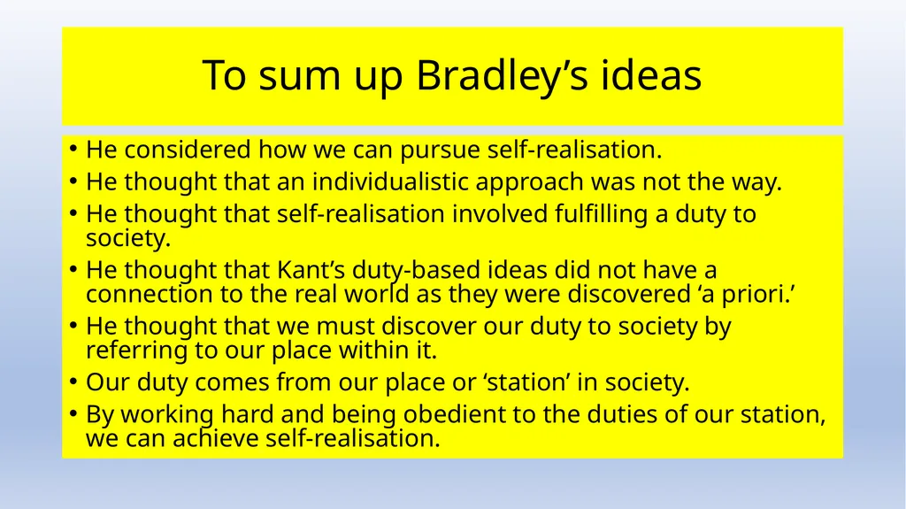 Meta-ethics Introduction - Naturalism Meta-ethics - slide 18 of 25