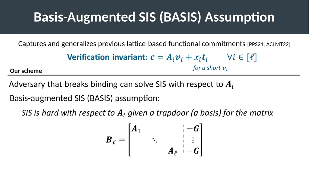 Succinct Vector, Polynomial, and Functional - slide 22 of 32