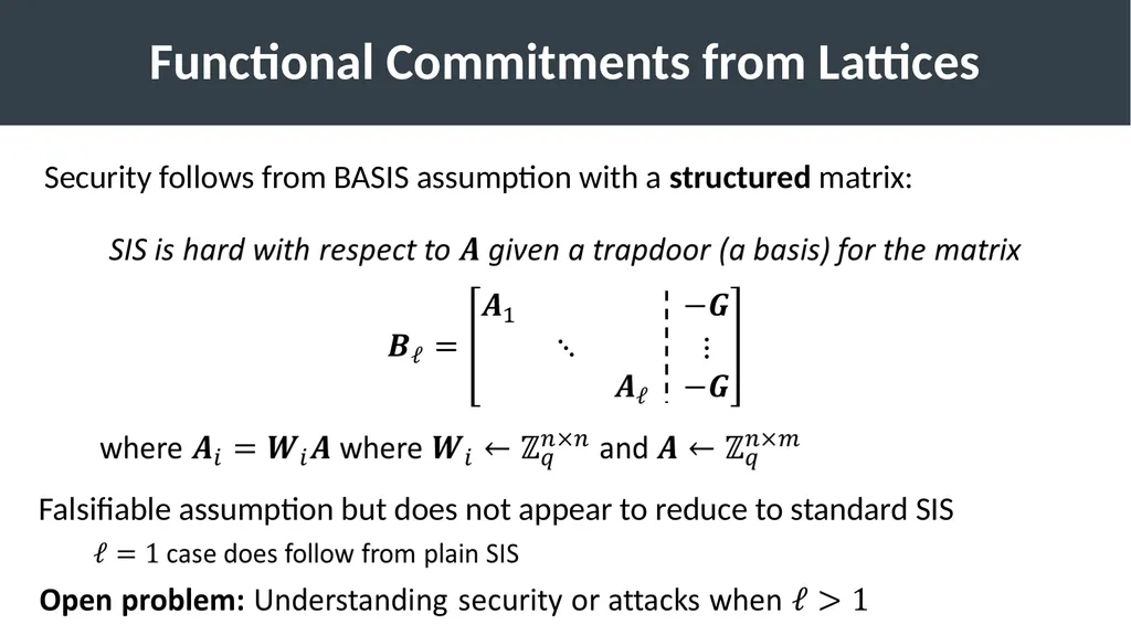 Succinct Vector, Polynomial, and Functional - slide 29 of 32