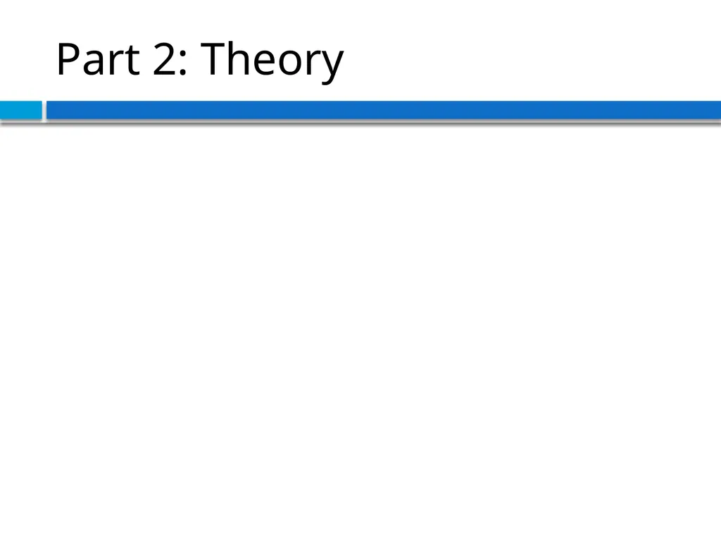 STRUCTURING THE ARGUMENT OF A THEORETICAL PAPER IN - slide 25 of 47