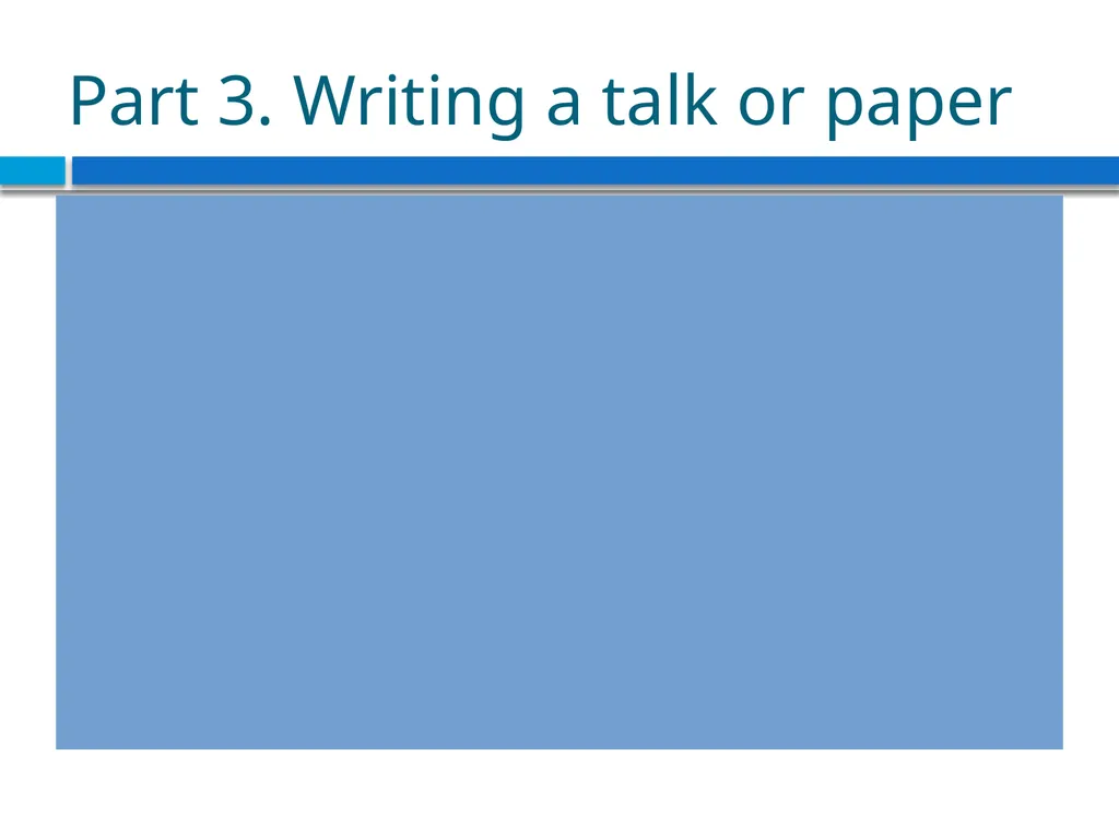 STRUCTURING THE ARGUMENT OF A THEORETICAL PAPER IN - slide 43 of 47