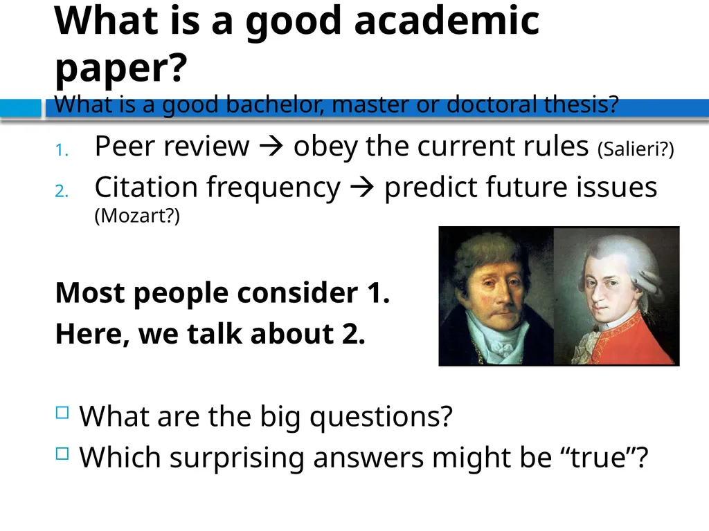 STRUCTURING THE ARGUMENT OF A THEORETICAL PAPER IN - slide 6 of 47