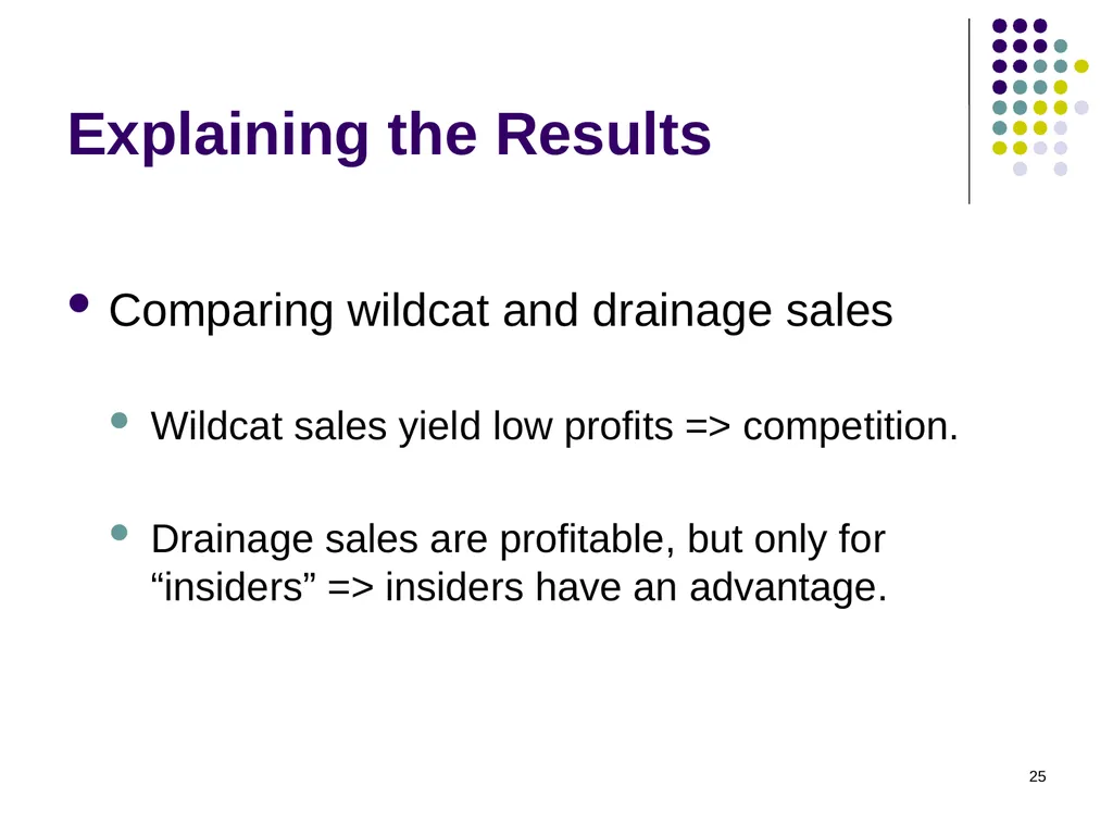 Common Value Auctions 1 Coin auction What’s for - slide 25 of 30