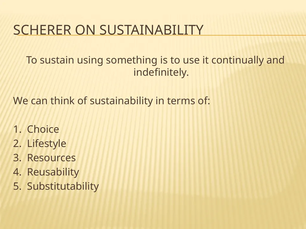 Limits to growth and sustainable use of resources - slide 23 of 25