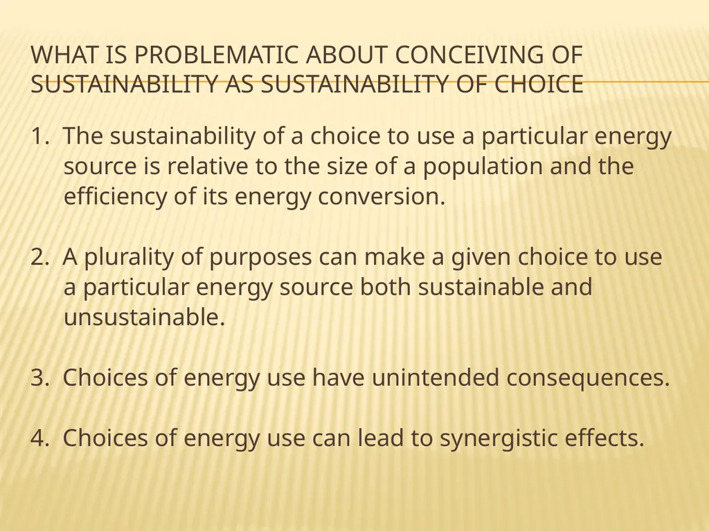 Limits to growth and sustainable use of resources - slide 24 of 25