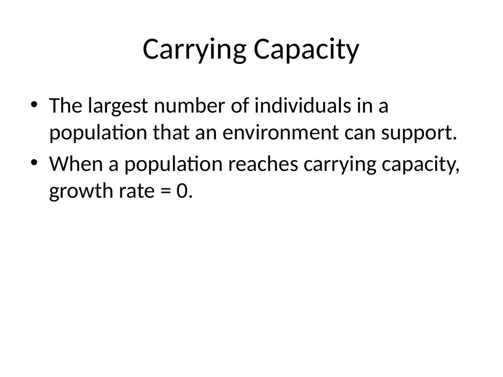 Section 5.1, Population Ecology What types of - slide 6 of 34
