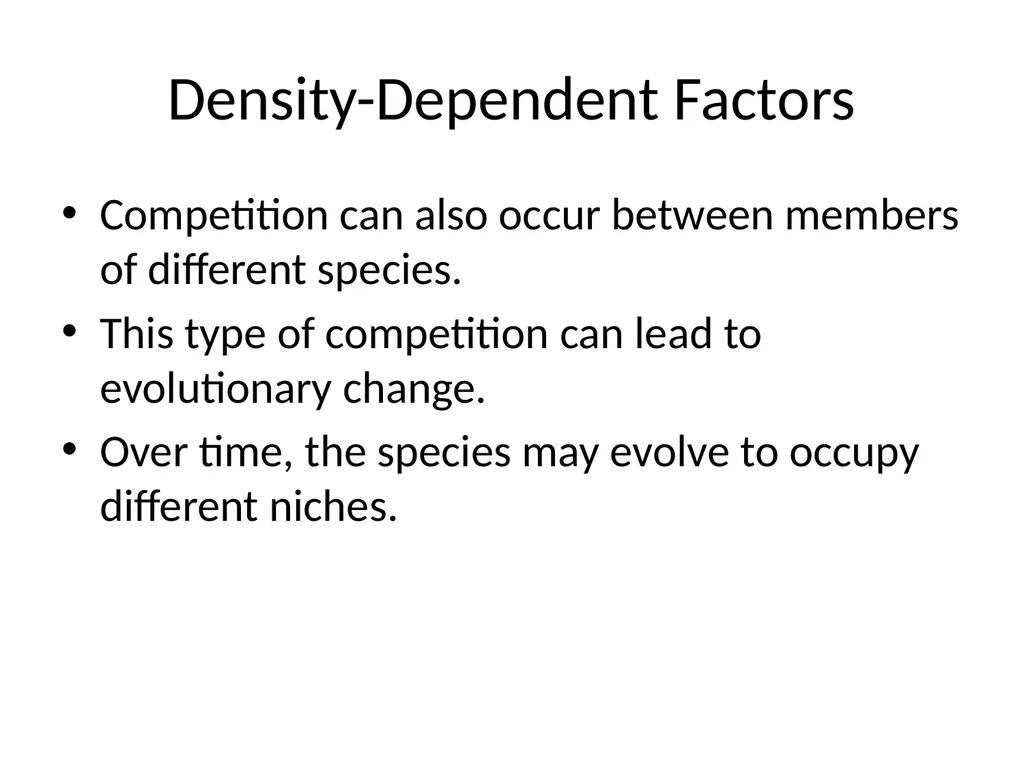 Section 5.1, Population Ecology What types of - slide 14 of 34