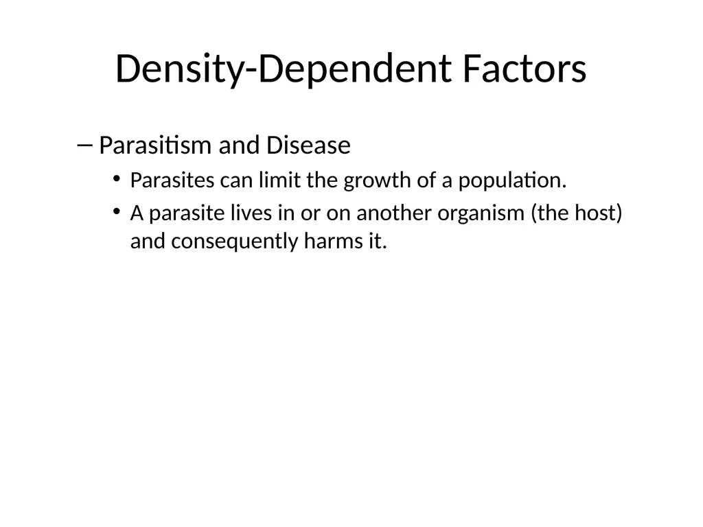 Section 5.1, Population Ecology What types of - slide 17 of 34