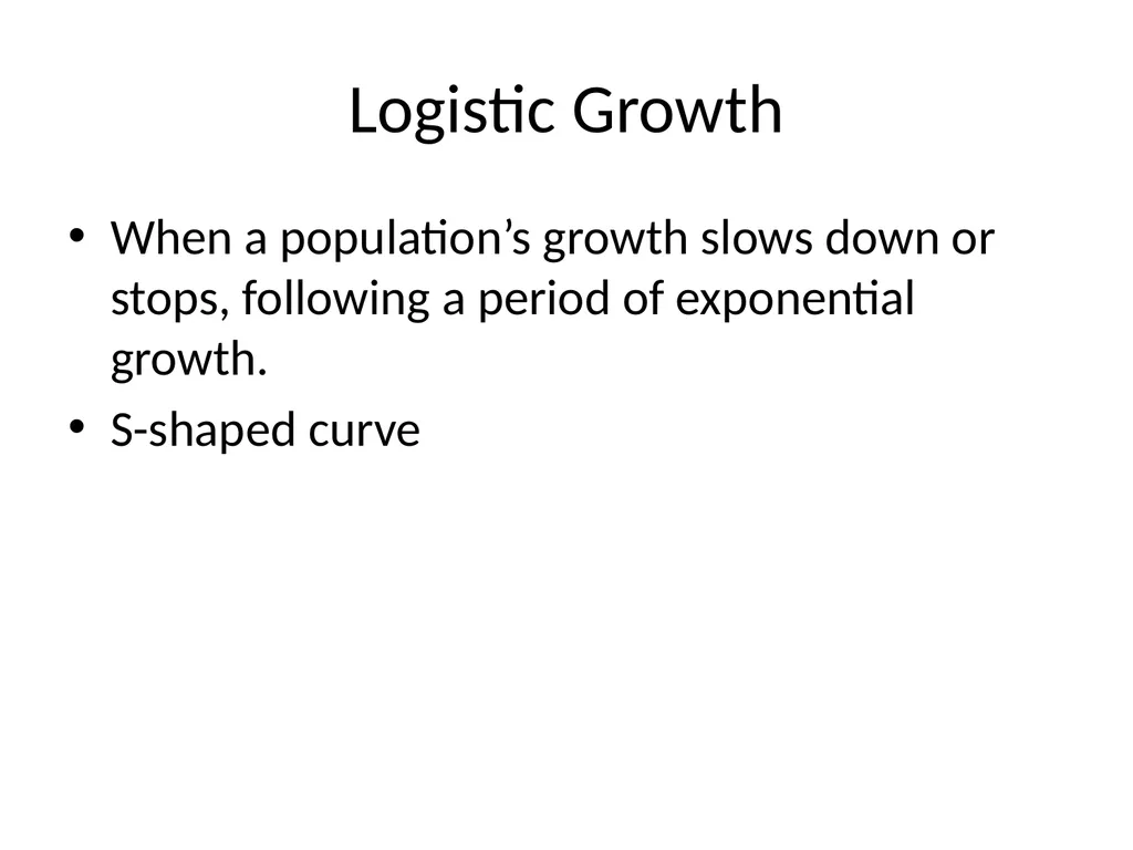 Section 5.1, Population Ecology What types of - slide 5 of 34