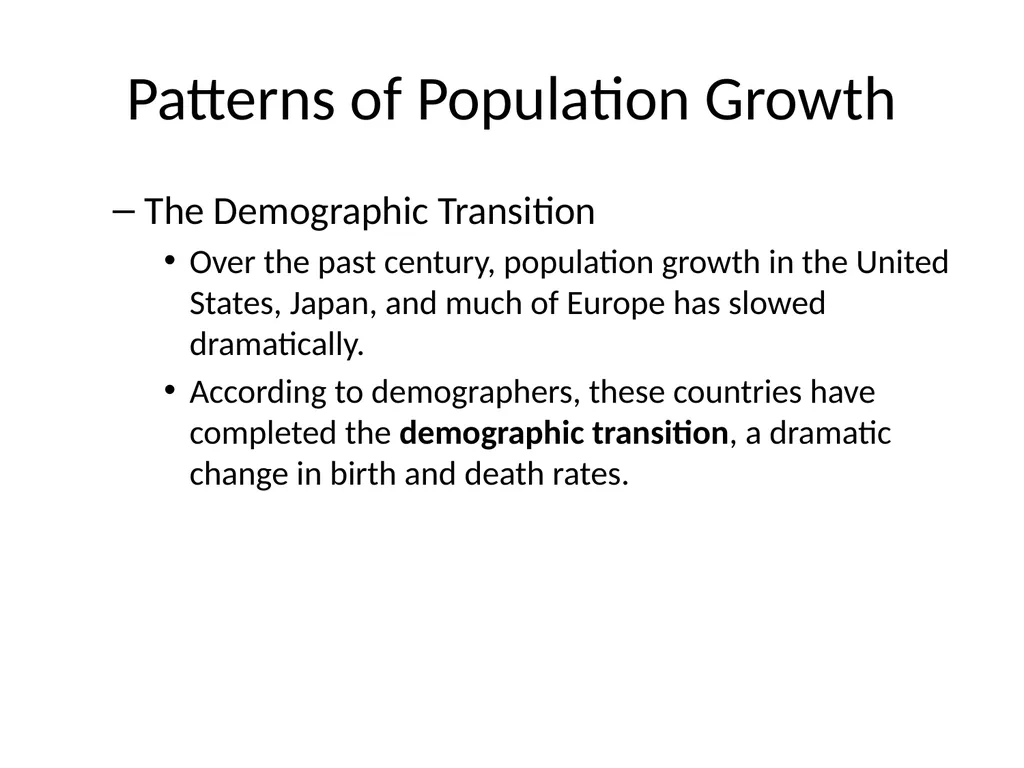 Section 5.1, Population Ecology What types of - slide 26 of 34