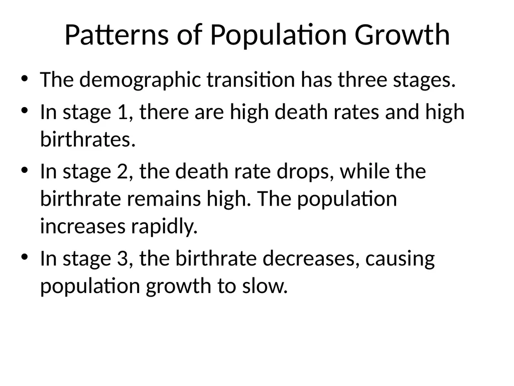 Section 5.1, Population Ecology What types of - slide 27 of 34
