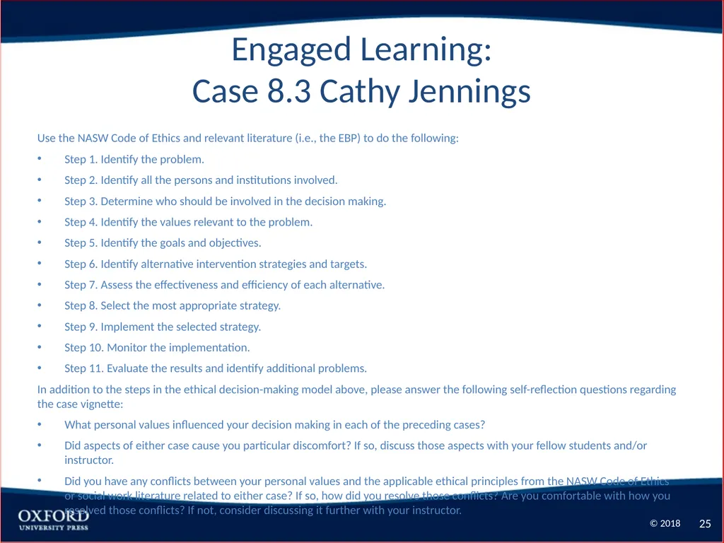 Competence-Based Social Work: The Profession of - slide 25 of 26