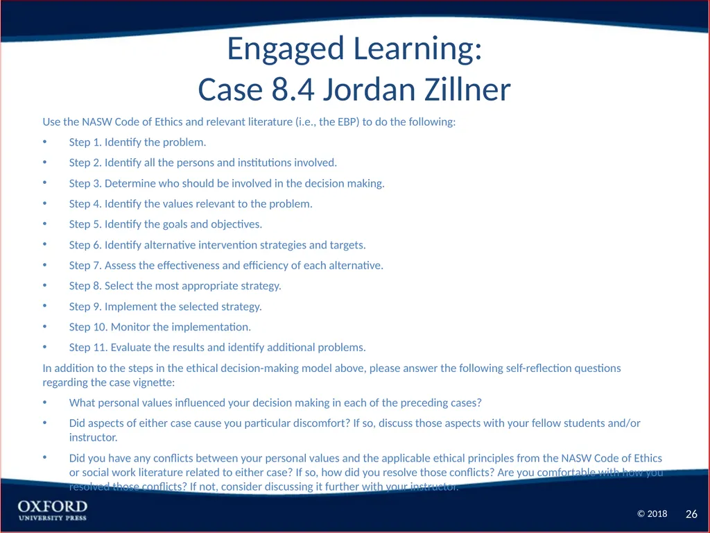 Competence-Based Social Work: The Profession of - slide 26 of 26
