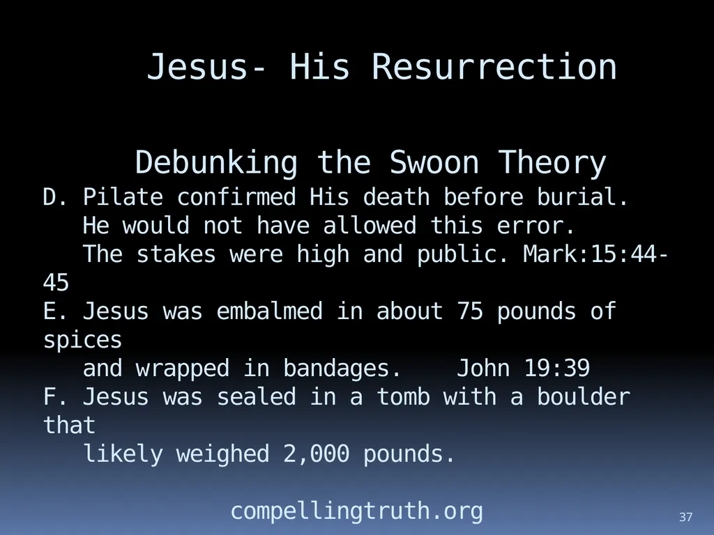 1 The reliability of the bible Wednesday night - slide 37 of 56