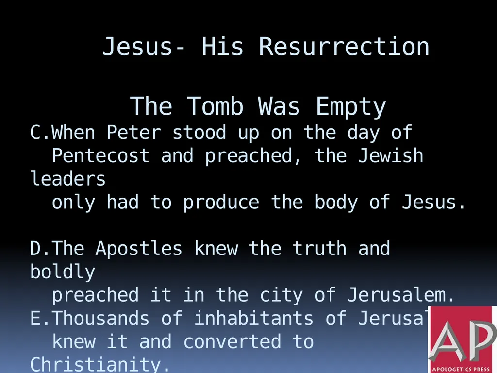1 The reliability of the bible Wednesday night - slide 51 of 56