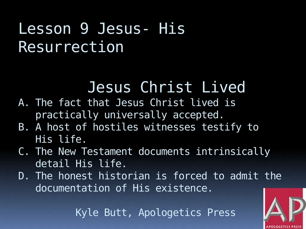 1 The reliability of the bible Wednesday night - slide 48 of 56