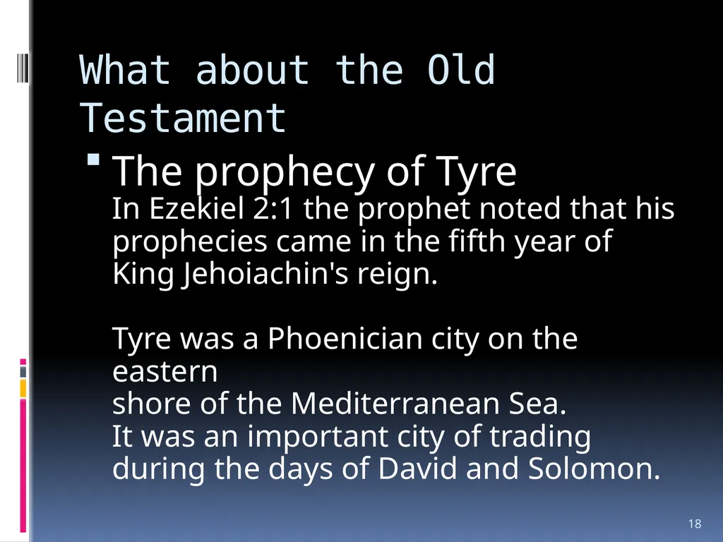 1 The reliability of the bible Wednesday night - slide 18 of 56