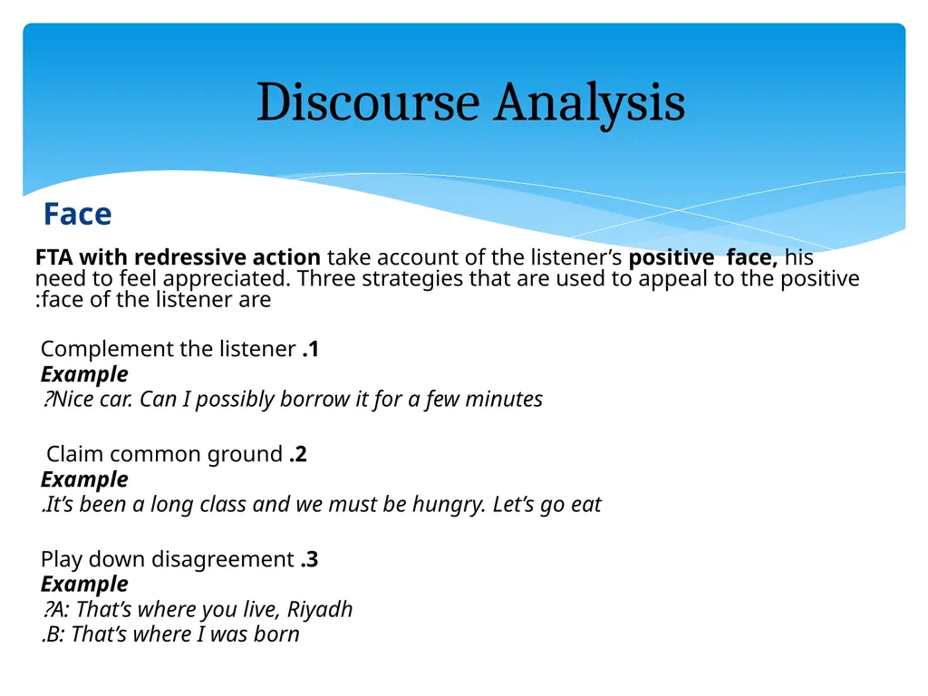 What is discourse? “A continuous stretch of - slide 23 of 47