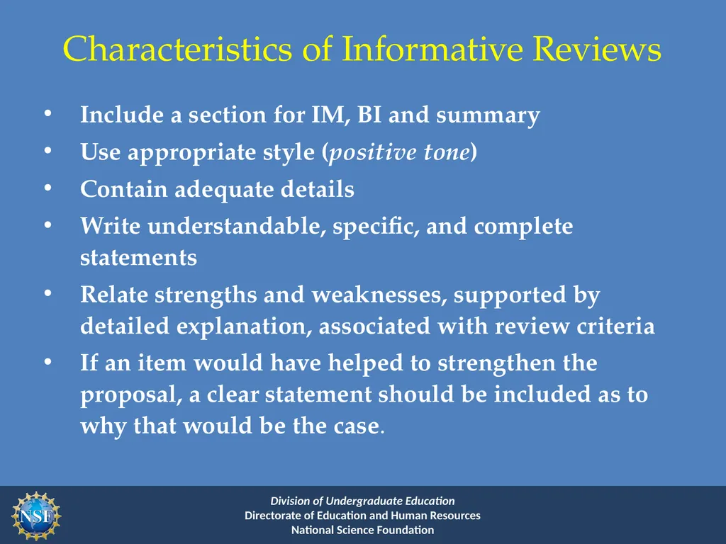 Improving Undergraduate STEM Education Program - slide 25 of 37