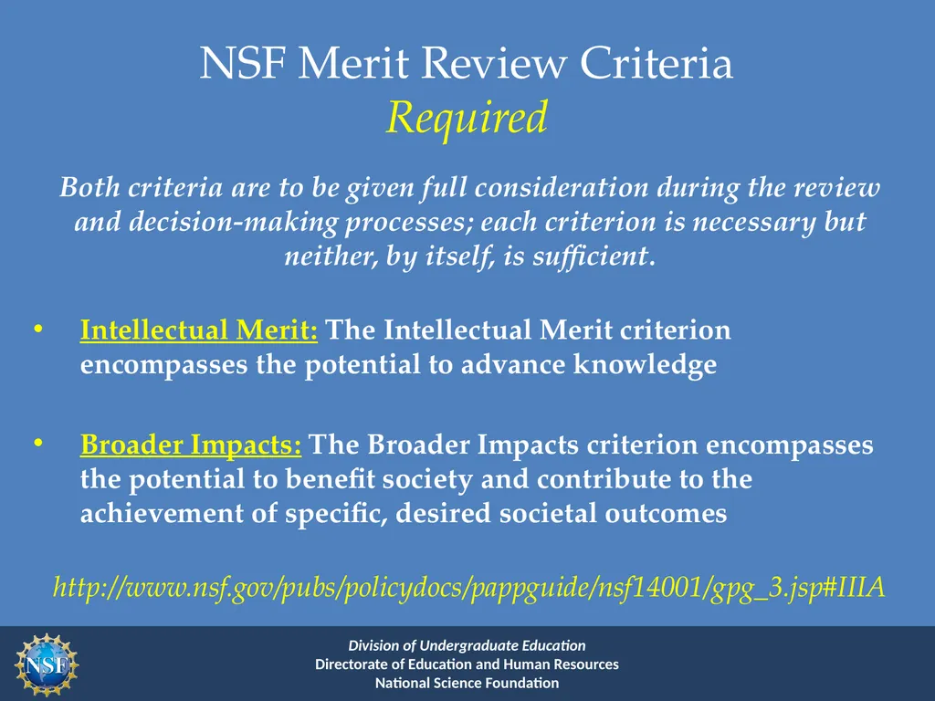 Improving Undergraduate STEM Education Program - slide 13 of 37