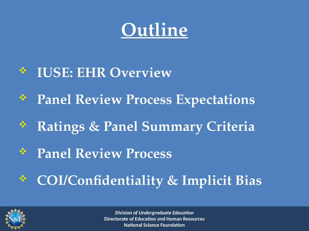 Improving Undergraduate STEM Education Program - slide 2 of 37