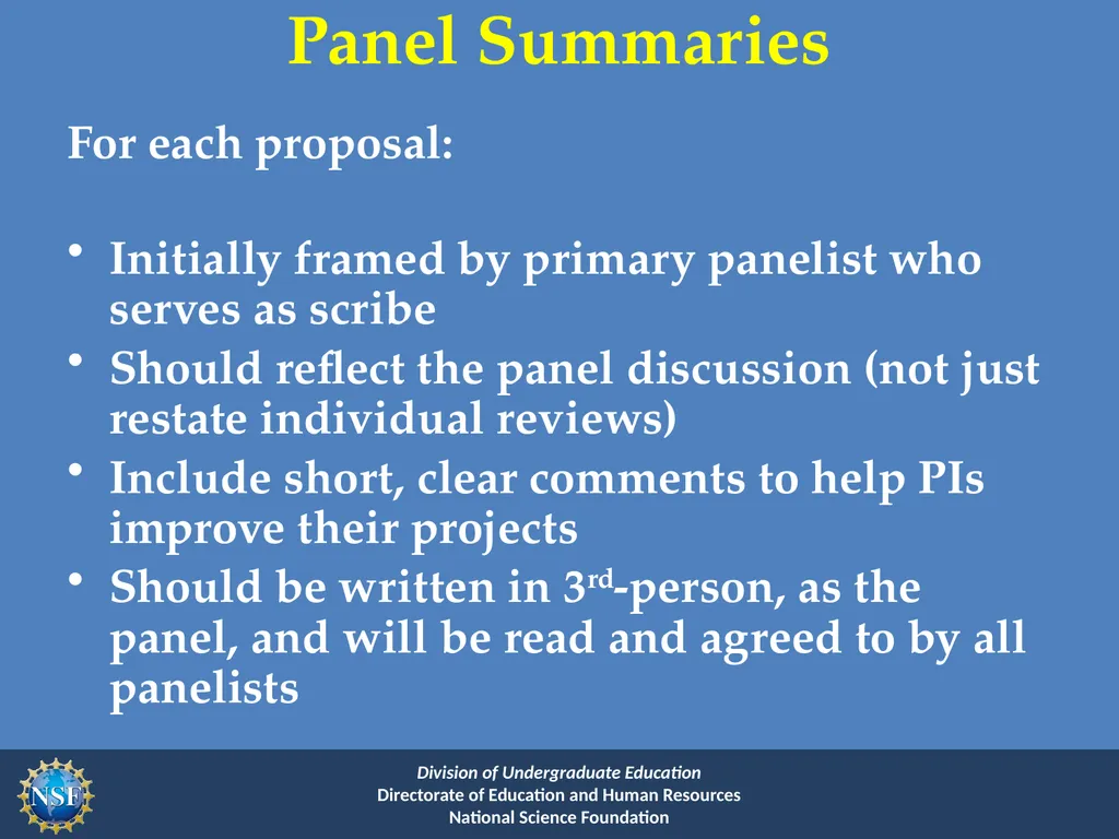 Improving Undergraduate STEM Education Program - slide 29 of 37
